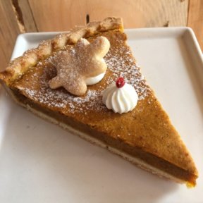 Gluten-free pumpkin pie from Kirari West Bakery